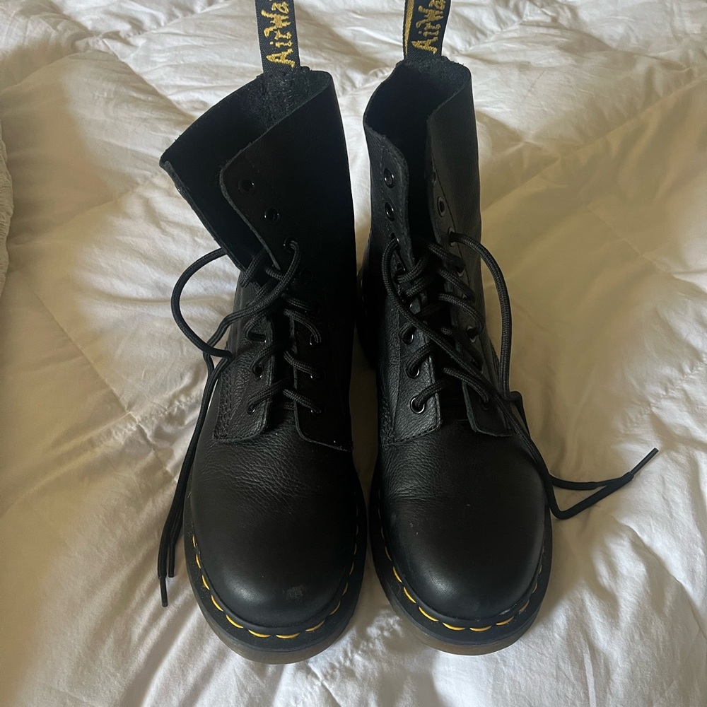 Dr. Martens Black Lace Up Boots